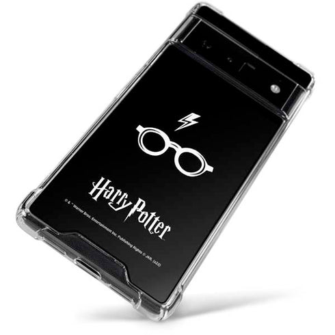 Wizarding World Harry Potter Scar and Glasses Google Pixel 6 Clear Case